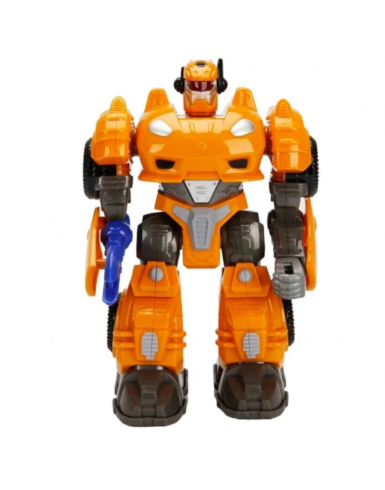 Sesli ve Işıklı Yürüyen Robot S00040407 (adet fiyatıdır)