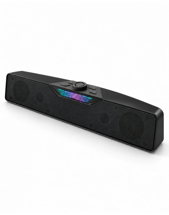 Masaüstü Soundbar Hoparlör Siyah
