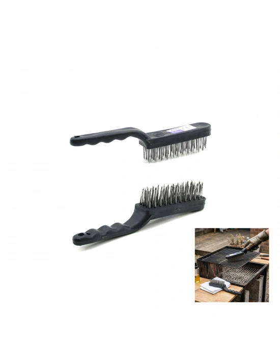 Metal Tel Fırça Plastik Saplı