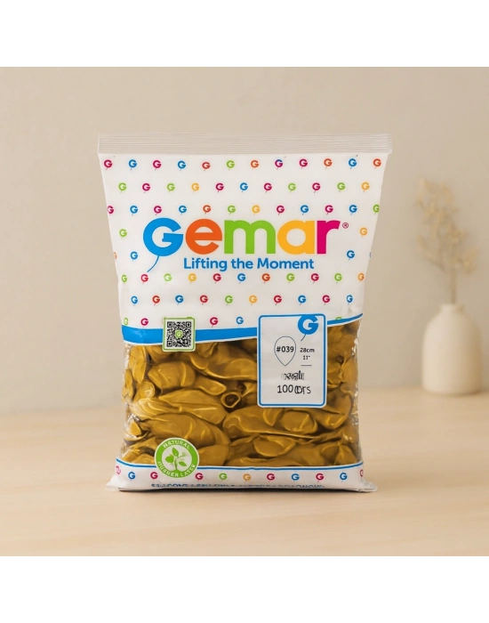 Metalik Gold Balon 100lü