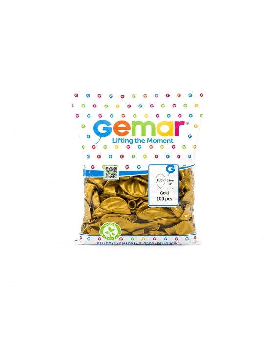 Metalik Gold Balon 100lü