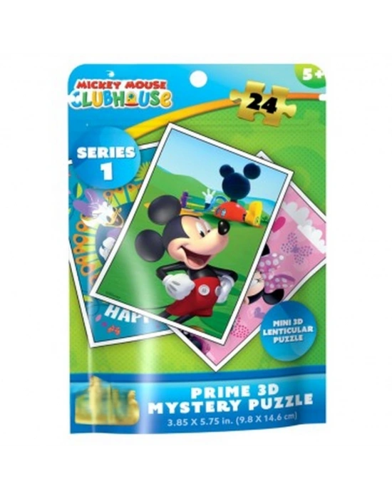 Mickey Mouse Seri 1 3D Mystery Puzzle 24 Parça