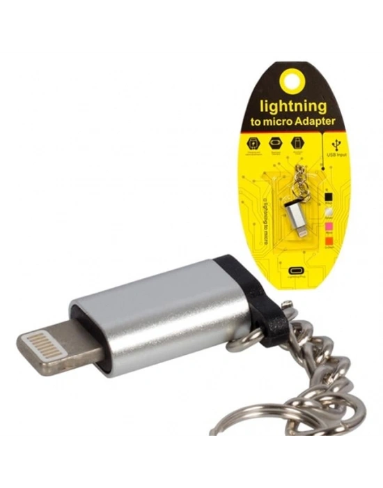 17208 Usb Type-c To Lightning Çevirici Şarj Veri Aktarımı Otg Aparat
