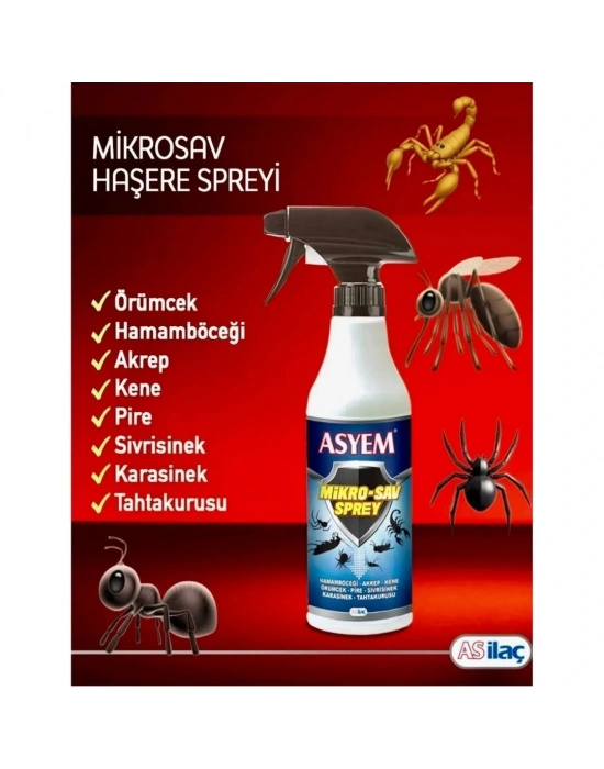 Mikro-Sav Sprey Böcek İlacı