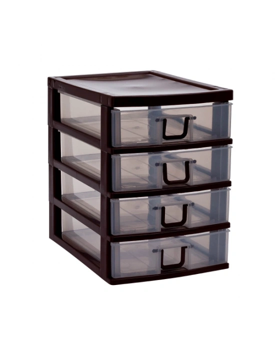 Mini 4 Çekmeceli Komidin Organizer