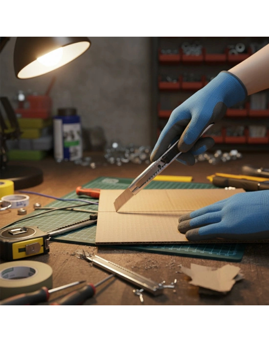 Mini Maket Bıçağı - Metal - Falçata