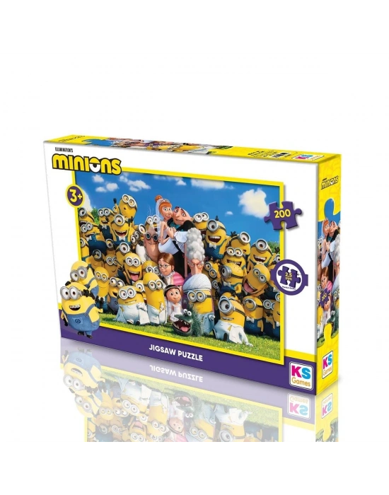 Mo 113 Mınıons 200 Parça Lisanslı Puzzle