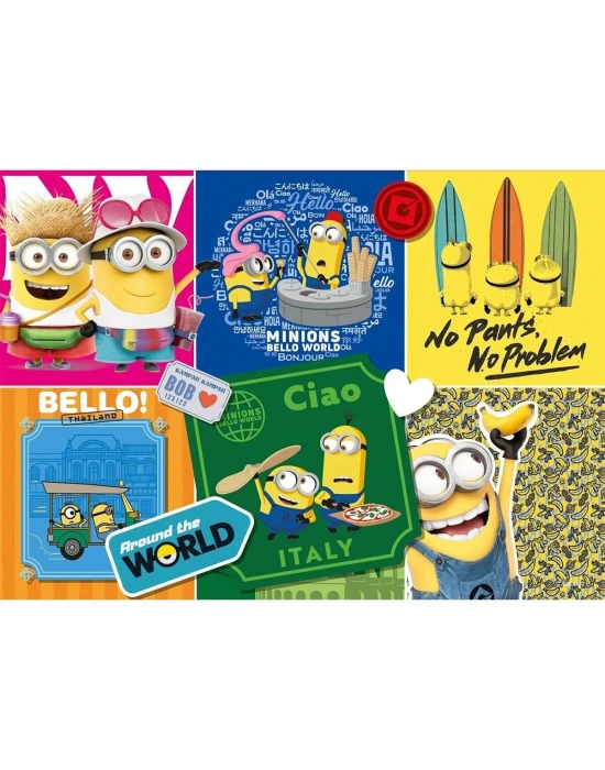 Mo 709 Mınıons 50 Parça Lisanslı Puzzle