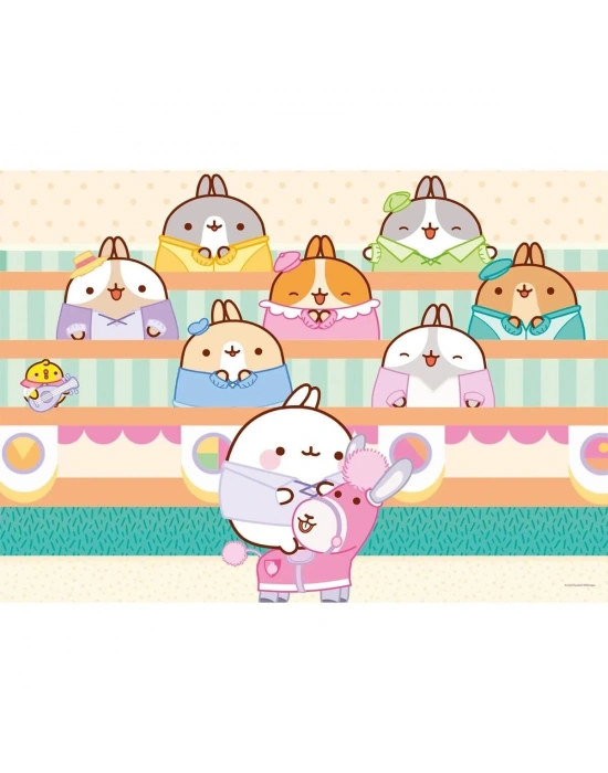 Mol 709 Molang 50 Parça Lisanslı Puzzle