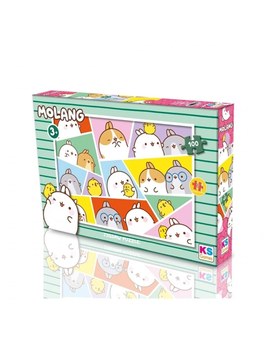 Mol 714 Molang 100 Parça Lisanslı Puzzle