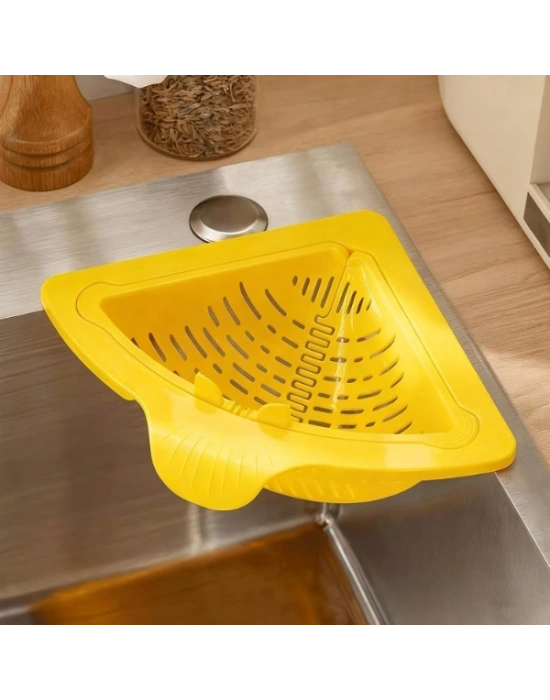 Mutfak ve Banyo Üçgen Lavabo Süzgeci