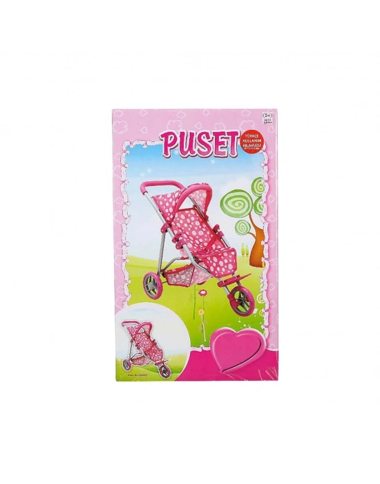 NessiWorld 3 Tekerlekli Metal Puset