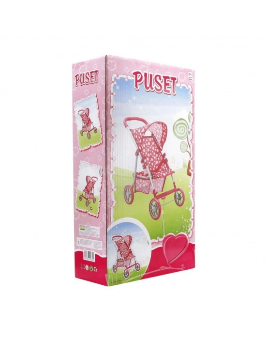 NessiWorld Puantiyeli 4 Tekerlekli Puset
