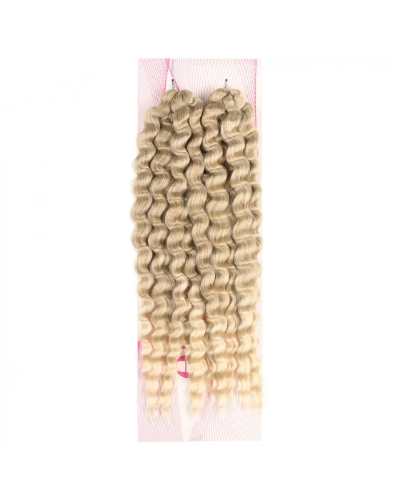 Nice Bulk Afro Su Dalgası Saç - Küllü Balköpüğü / Platin Ombreli