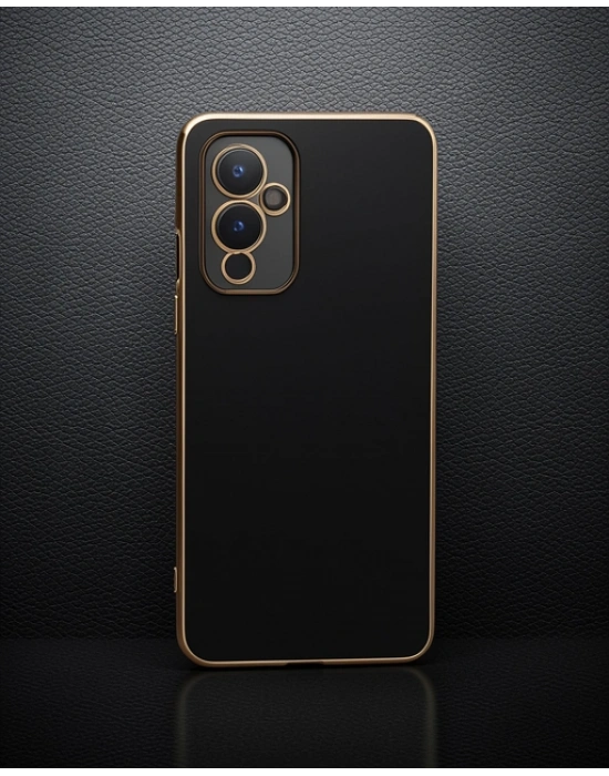 One Plus 9 Kılıf Volet Silikon - Siyah