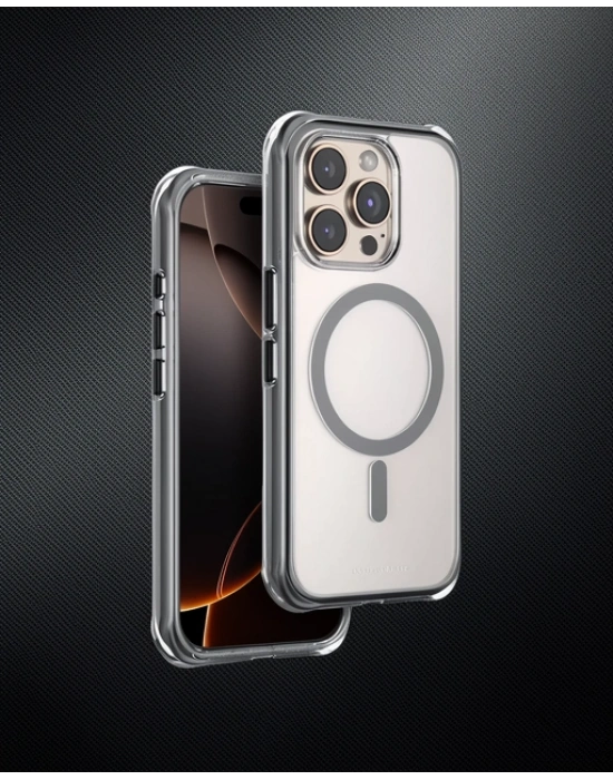Onegif Apple İphone 15 Pro Max Hulk Magsafe Kapak - Siyah