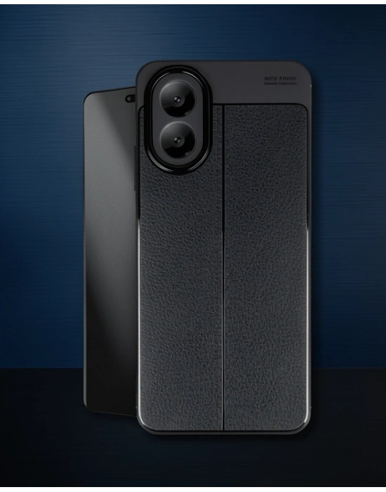 Oppo A38 Kılıf Auto Focus Kapak - Siyah