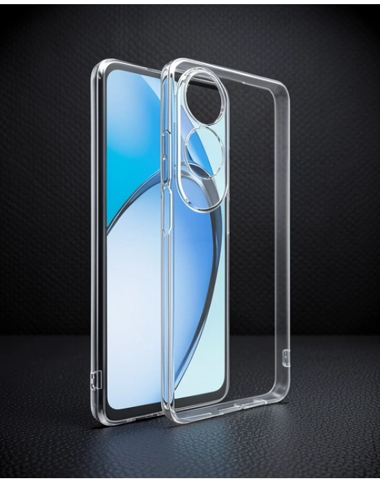 Oppo A60 Kılıf Lüx Şeffaf Silikon