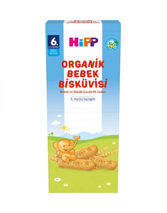 Organik Bebek Bisküvisi 180 Gr