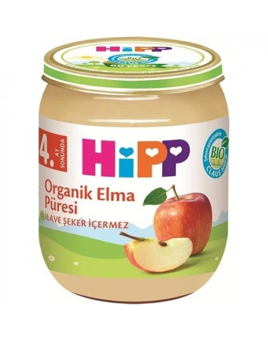 Organik Elma Püresi 125 Gr