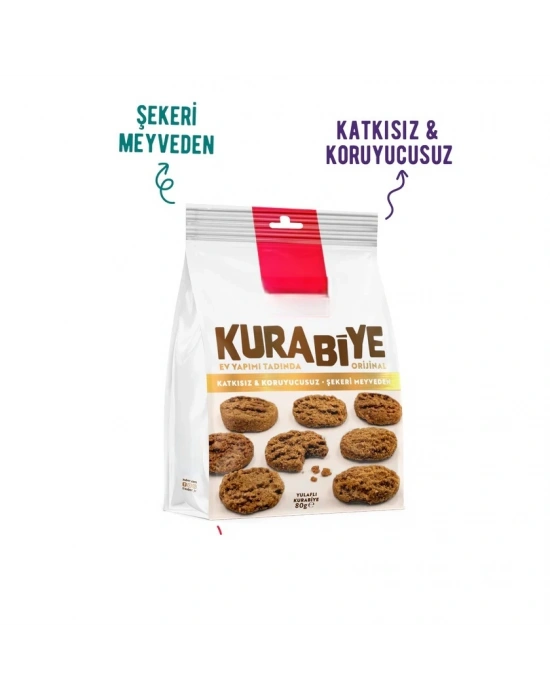 Orijinal Yulaflı Kurabiye 80 Gr Yulaflı