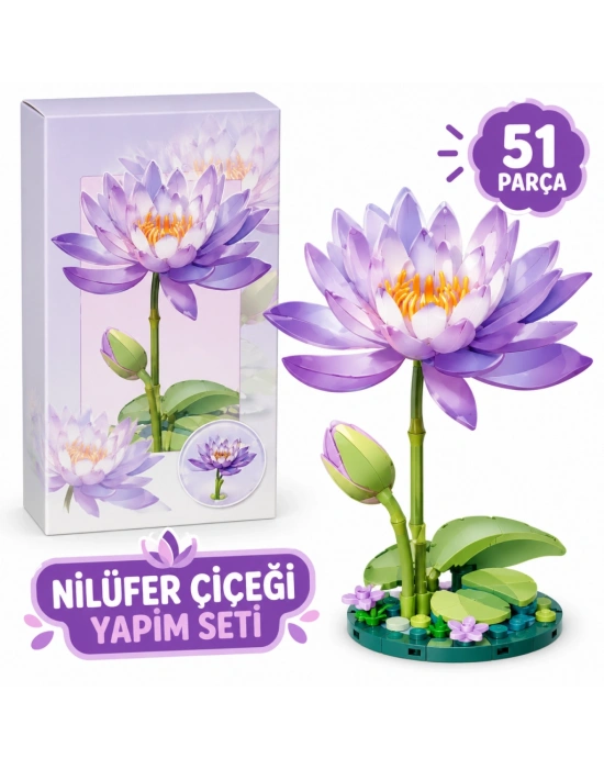 P655072 Panlos Nilüfer 51 Parça Block Oyuncak