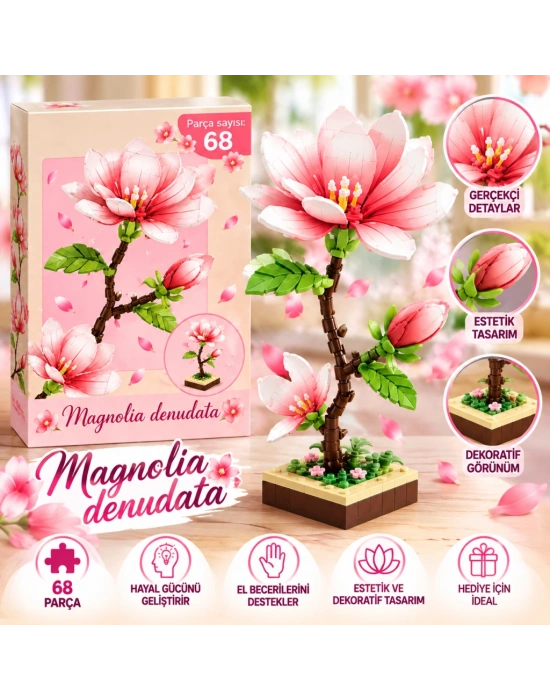 P655075 Manolya 68 Parça Block Oyuncak