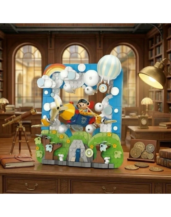 P881504 Panlos Kaptan Teddy 425 Parça Block Oyuncak