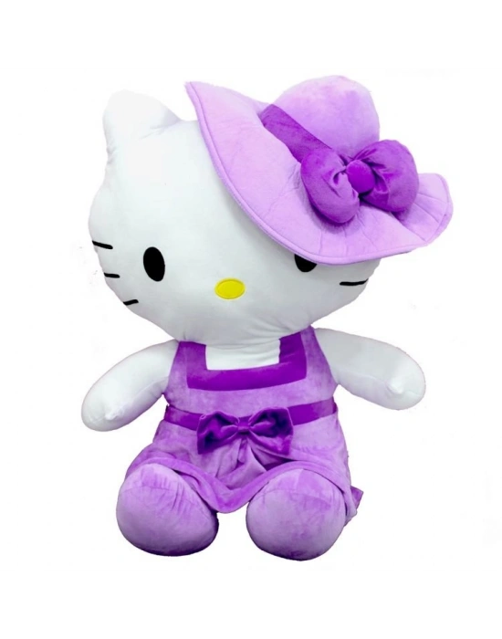Peluş Hello Kitty Elbiseli Şapkalı 36 cm