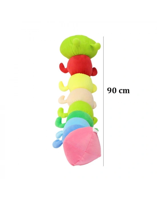 Peluş Sevimli Tırtıl 90 cm