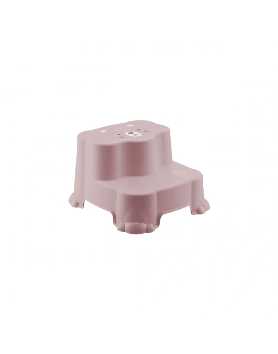 Pembe Desenli Katlı Çocuk Basamağı