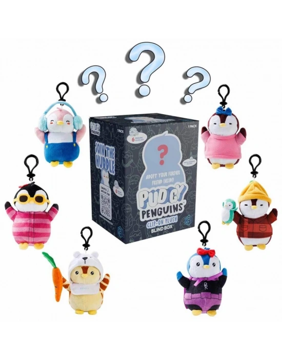 Penguins Anahtarlık Klipsi Sürpriz Paket