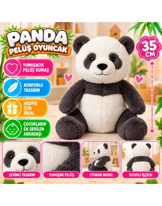 PL50228 35 Cm Panda Peluş Oyuncak