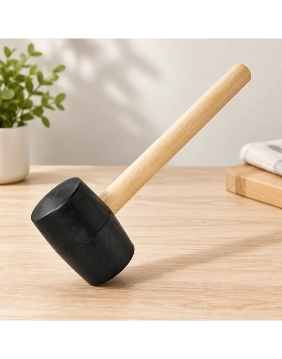 Plastik Başlı Ahşap Saplı Tokmak