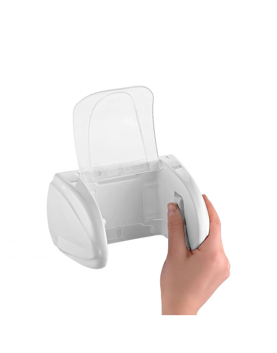 Plastik Kapaklı WC Kağıtlığı