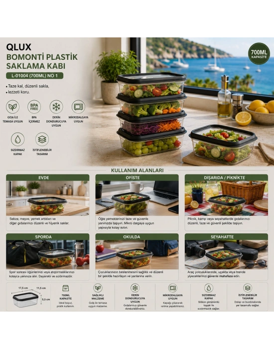 Plastik Saklama Kabı