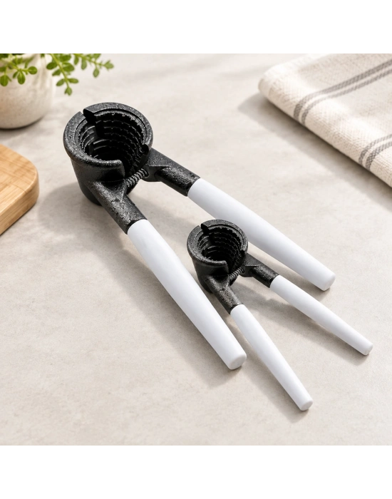 Plastik Saplı 2li Ceviz Kırıcı Set