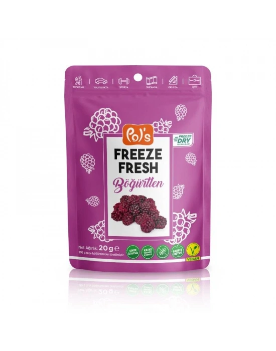 Pol’s Freeze Fresh Böğürtlen 20 Gr