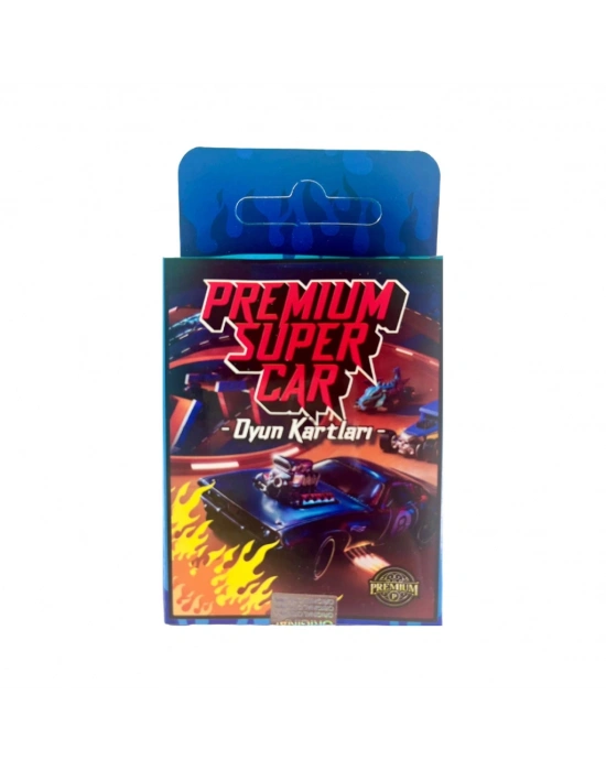 Premium Arabalar Oyun Kartları