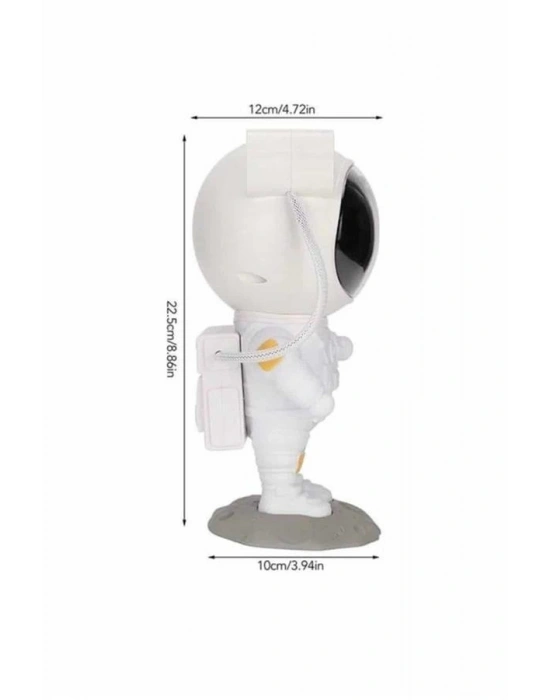 Projeksiyon Astronot Lamba Speaker Sevimli Astronot Bluetooth Hoparlör