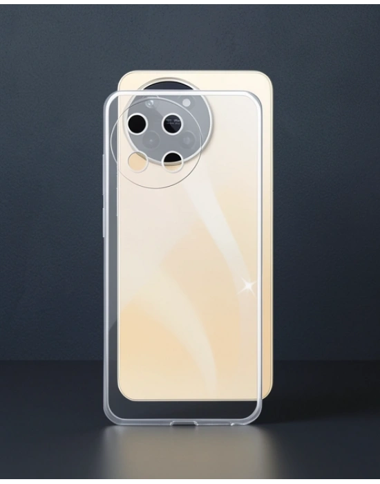 Realme 11 Kılıf Lüx Şeffaf Silikon