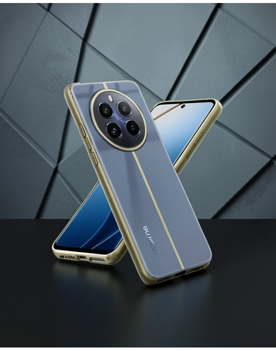 Realme 12 5g Kılıf Lüx Şeffaf Silikon