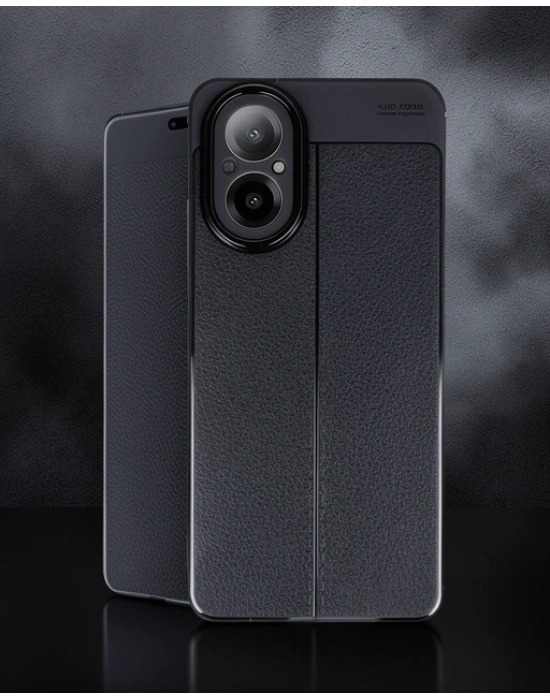 Realme 12 Lite Kılıf Auto Focus Kapak - Siyah