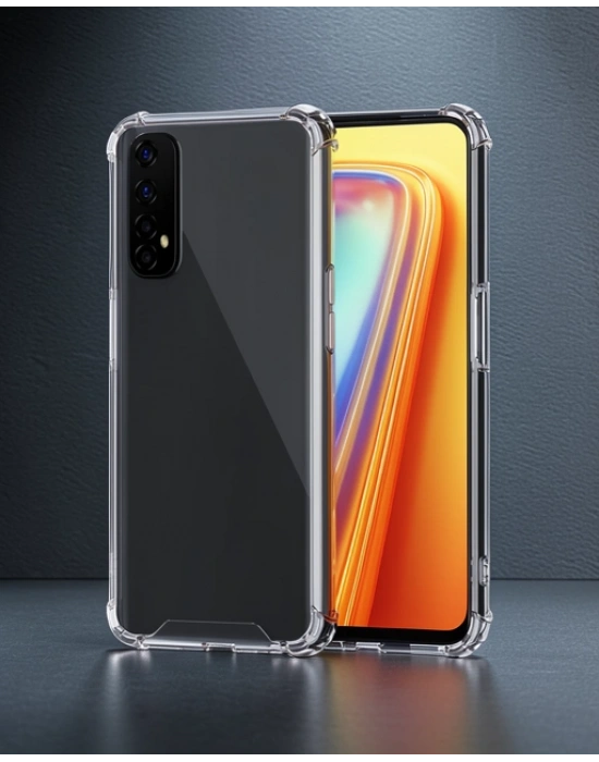 Realme 7 Kılıf Olex Tpu Silikon - Şeffaf