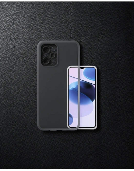 Realme C35 Kılıf Lüx Şeffaf Silikon