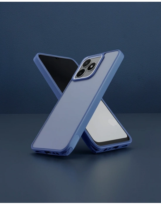 Realme C53 Kılıf Elegant Kapak - Açık Mavi