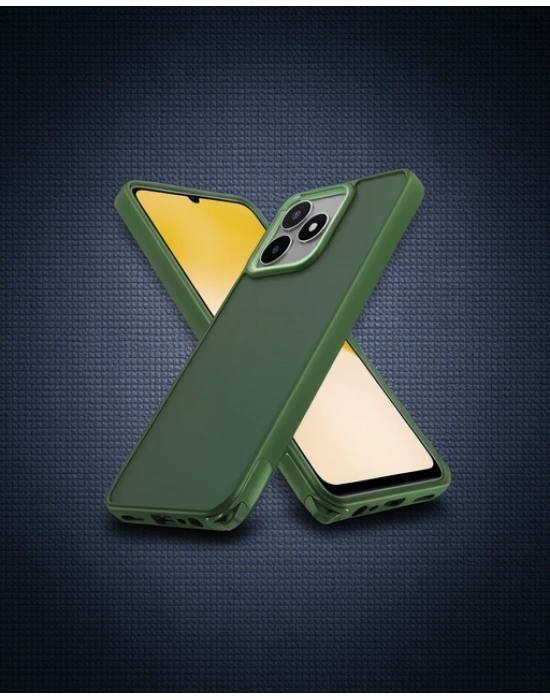 Realme C53 Kılıf Elegant Kapak - Yeşil