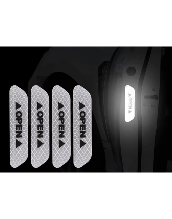 Reflektif Araç Kapı Stickerı