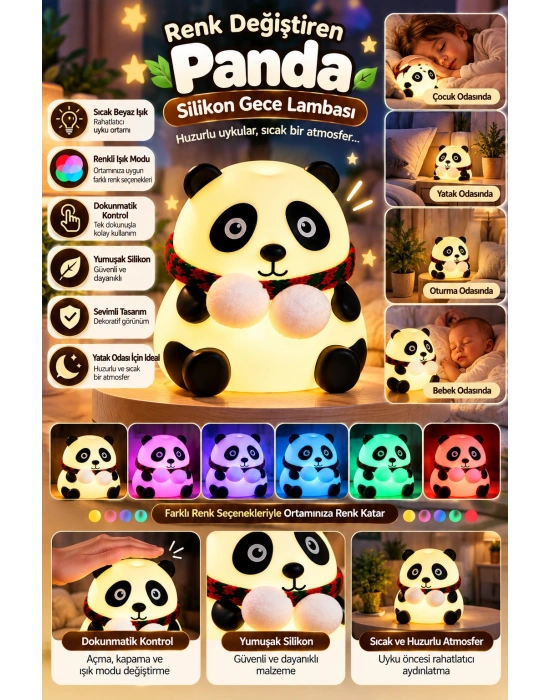 Renk Değiştiren Panda