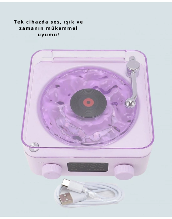 Retro Bluetooth Hoparlör MOR